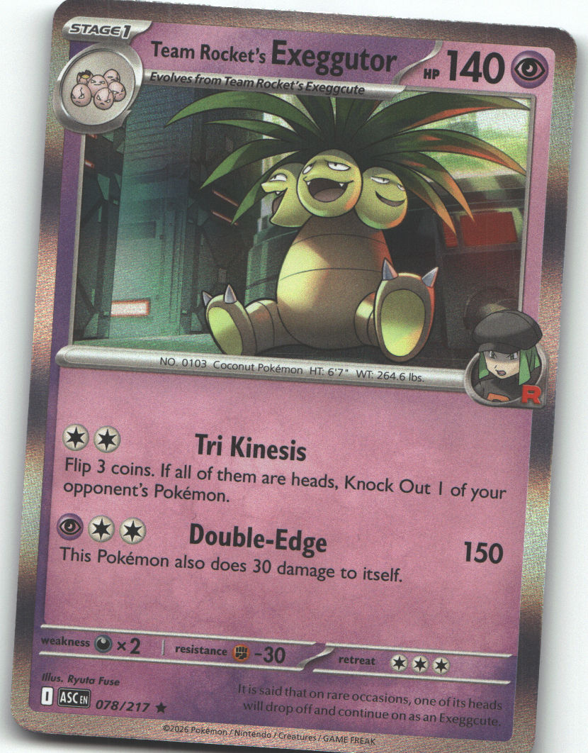 Team Rocket's Exeggutor