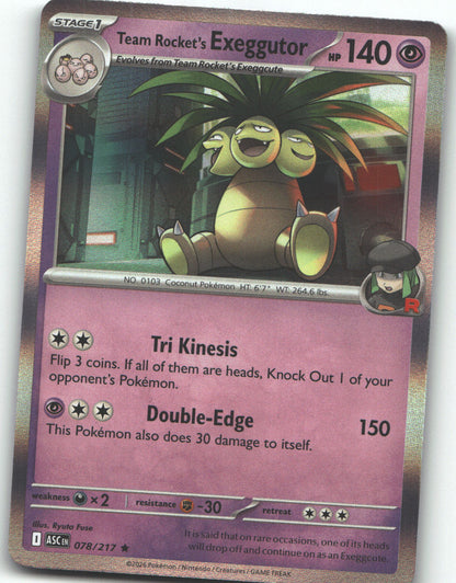 Team Rocket's Exeggutor