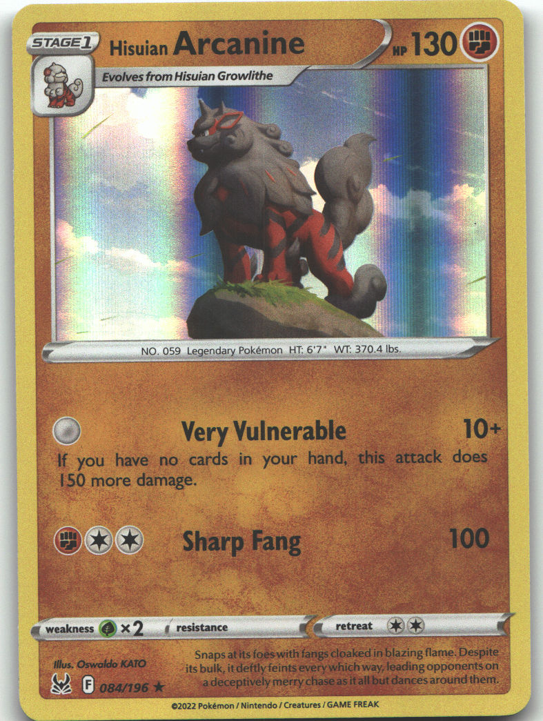 Hisuian Arcanine
