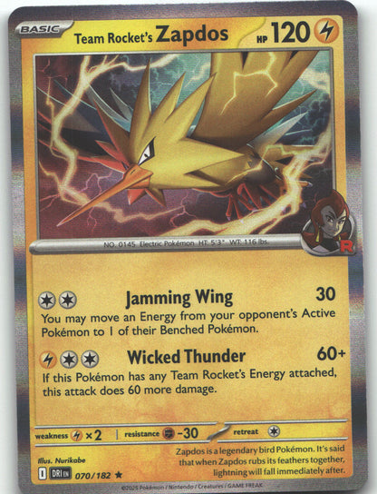 Team Rocket's Zapdos