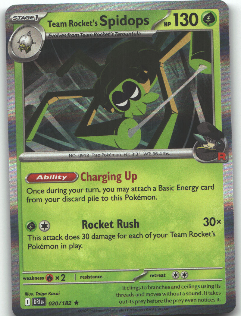 Team Rocket's Spidops - 020/182