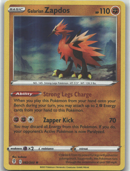 Galarian Zapdos