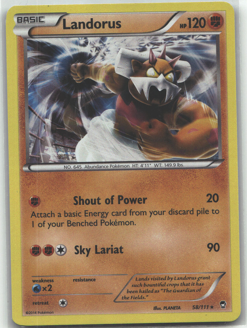 Landorus | Lightly Played / English / Holofoil