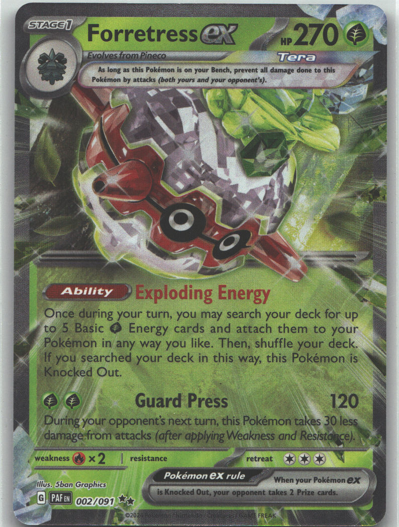 Forretress ex - 002/091