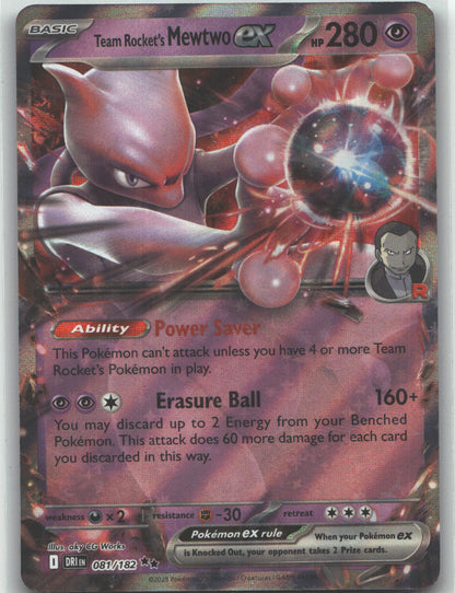 Team Rocket's Mewtwo ex - 081/182