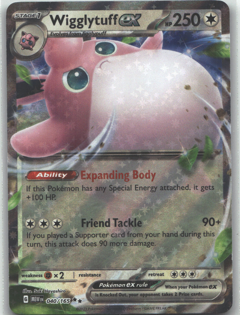 Wigglytuff ex - 040/165