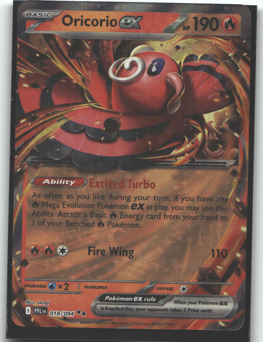 Oricorio ex - 018/094