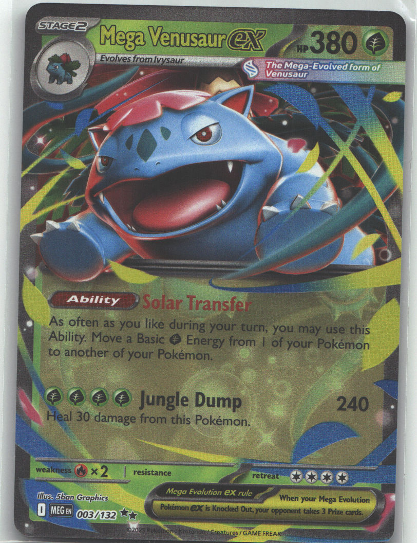 Mega Venusaur ex - 003/132