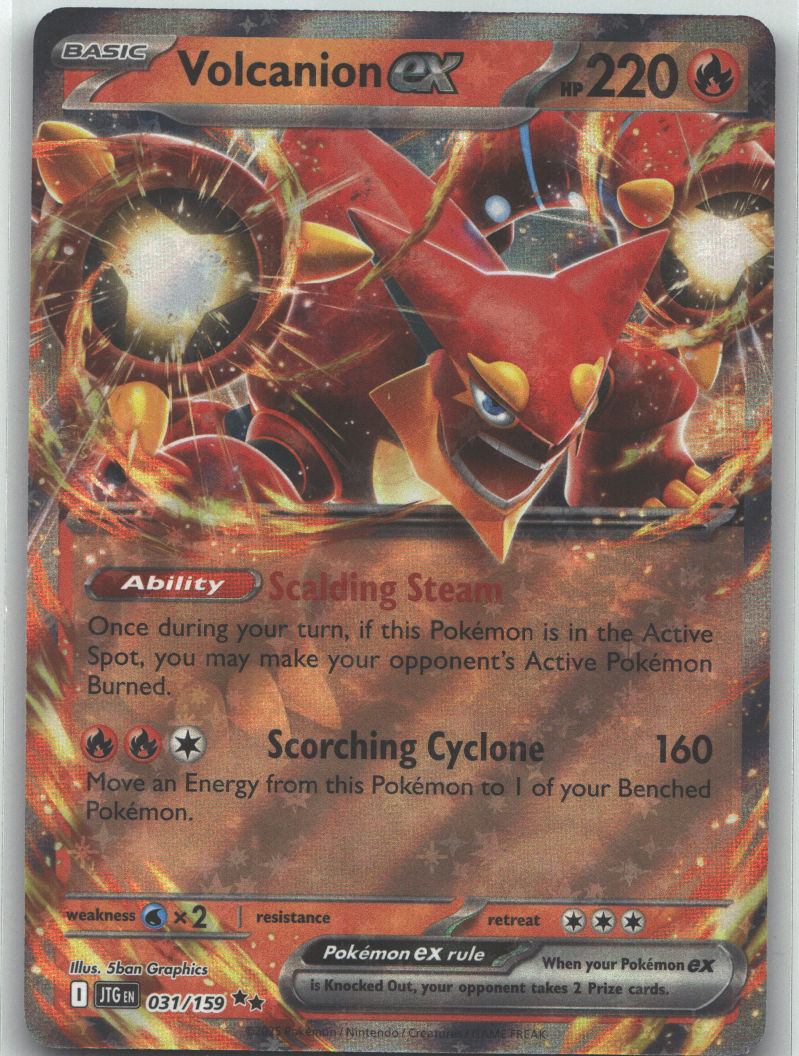 Volcanion ex - 031/159 | Near Mint / English / Holofoil