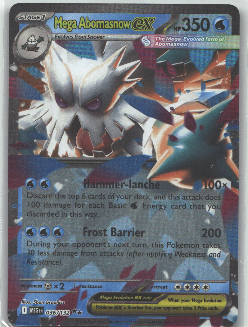 Mega Abomasnow ex - 036/132