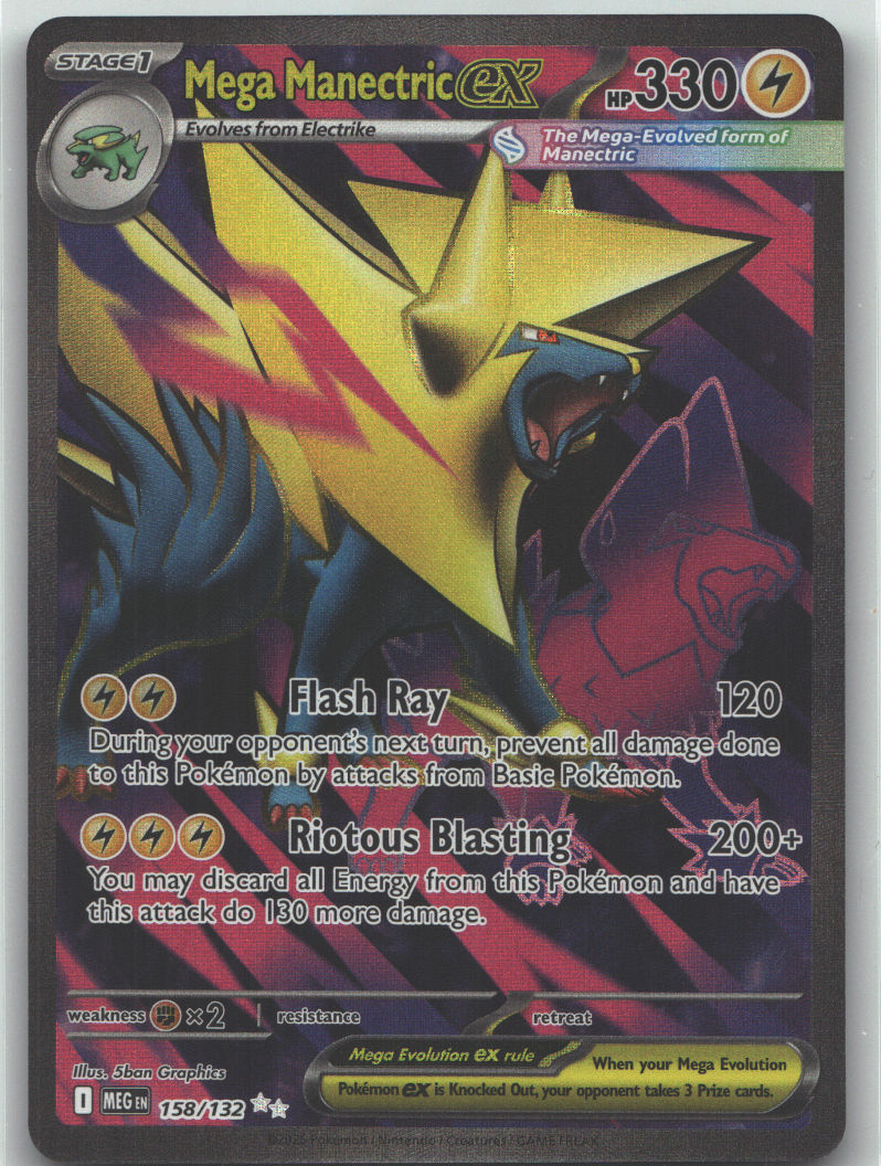 Mega Manectric ex - 158/132