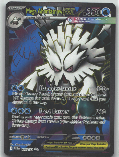Mega Abomasnow ex - 157/132