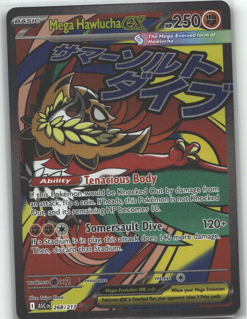 Mega Hawlucha ex - 268/217