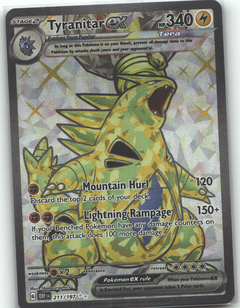 Tyranitar ex - 211/197