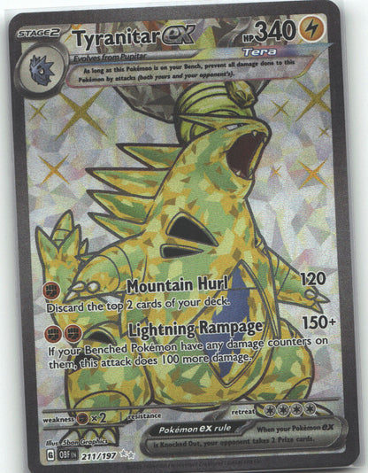 Tyranitar ex - 211/197