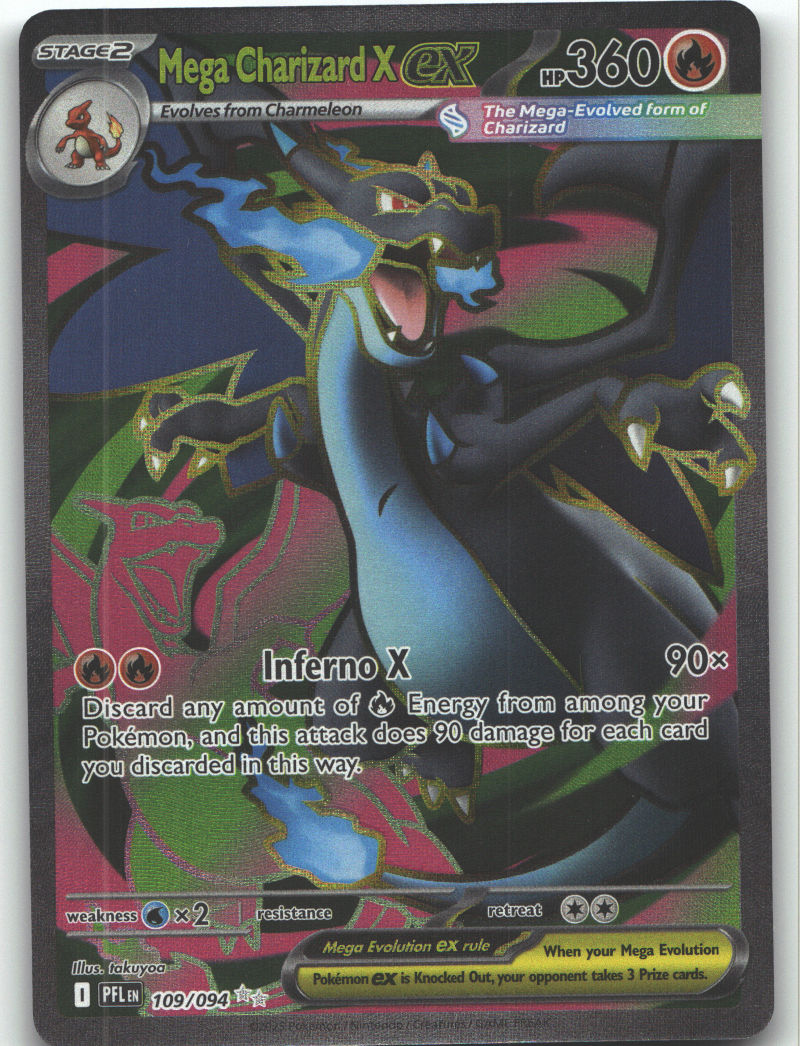 Mega Charizard X ex - 109/094