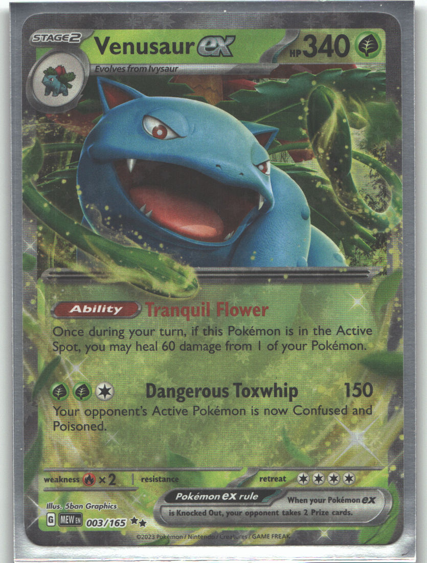 Venusaur ex - 003/165