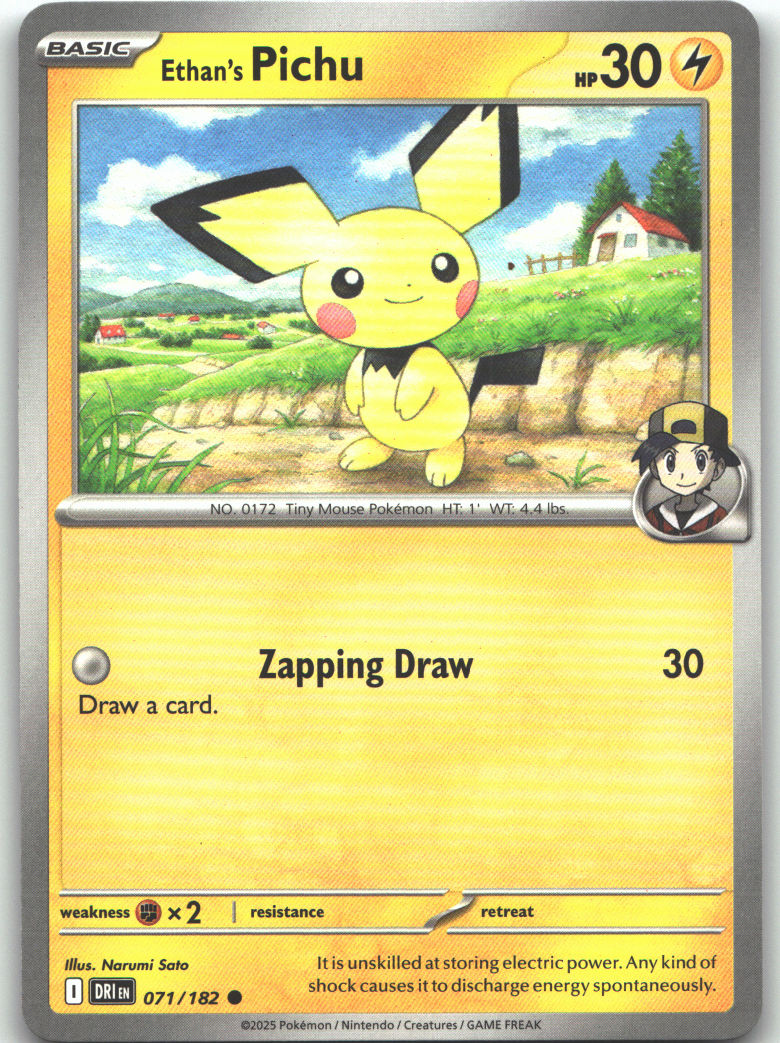 Ethan's Pichu