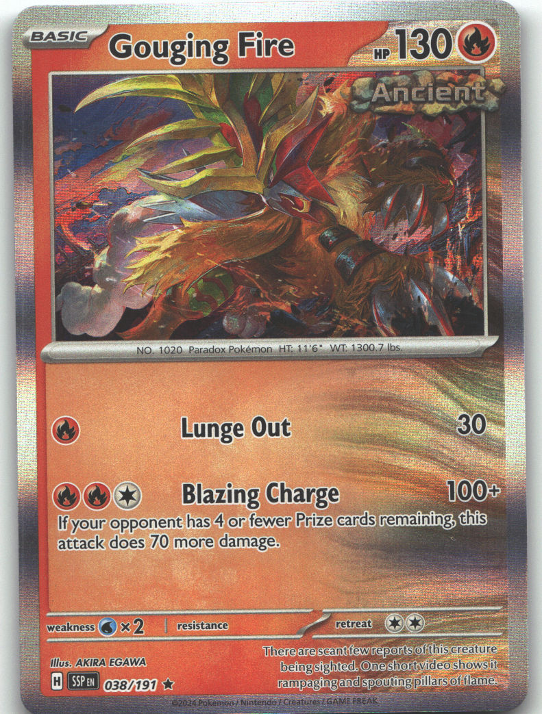 Gouging Fire