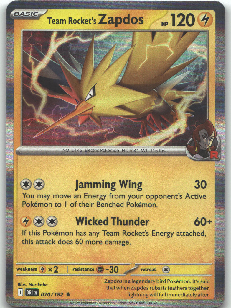 Team Rocket's Zapdos