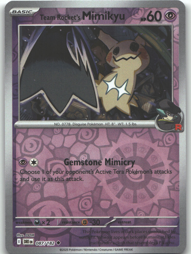 Team Rocket's Mimikyu