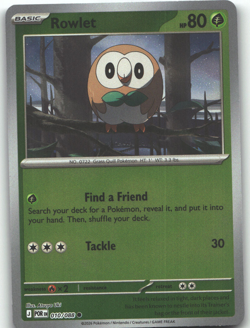 Rowlet - 010/088