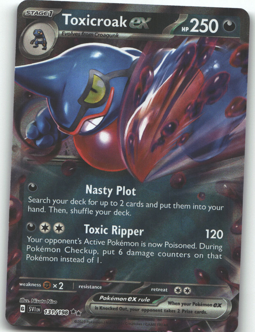 Toxicroak ex - 131/198