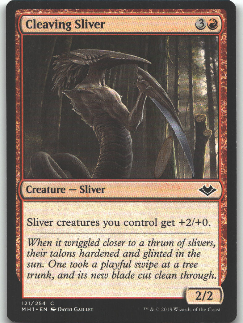 Cleaving Sliver
