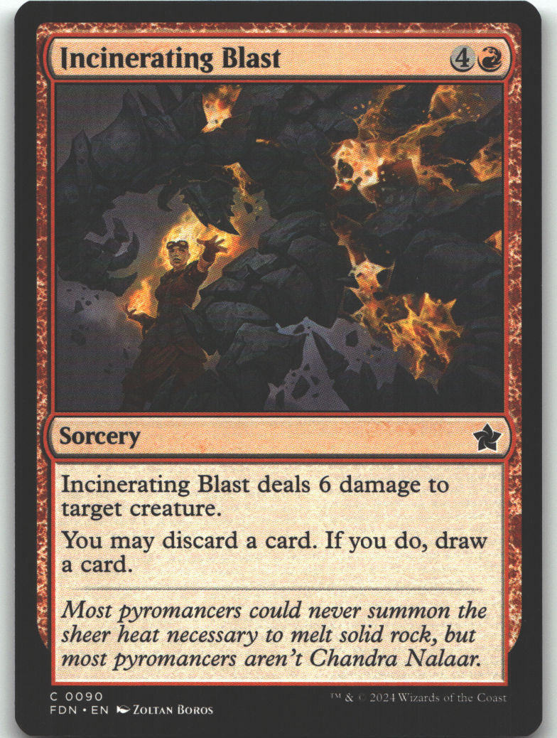 Incinerating Blast