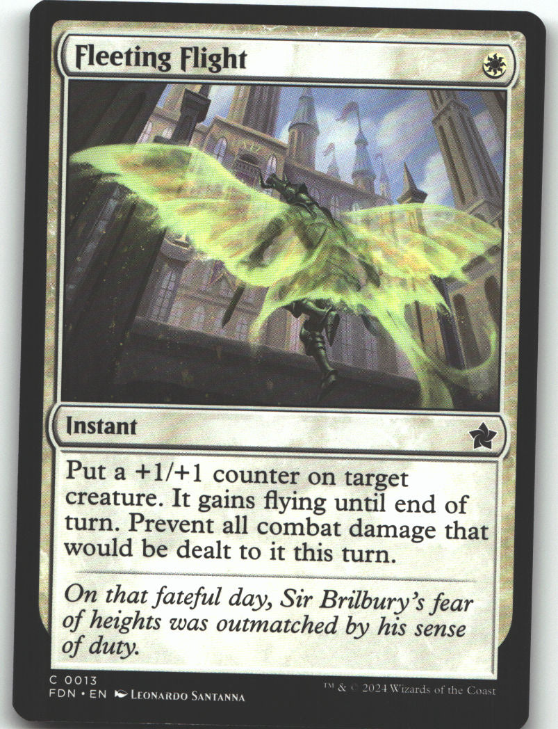 Fleeting Flight