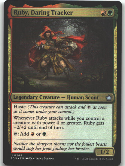 Ruby, Daring Tracker
