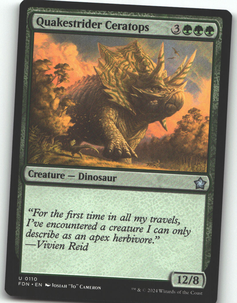 Quakestrider Ceratops