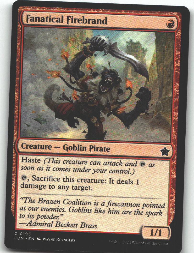 Fanatical Firebrand