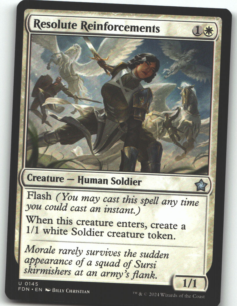Resolute Reinforcements