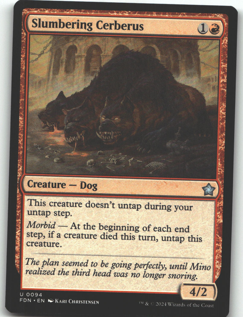 Slumbering Cerberus