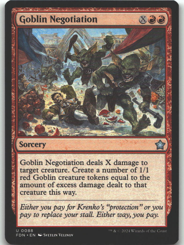 Goblin Negotiation