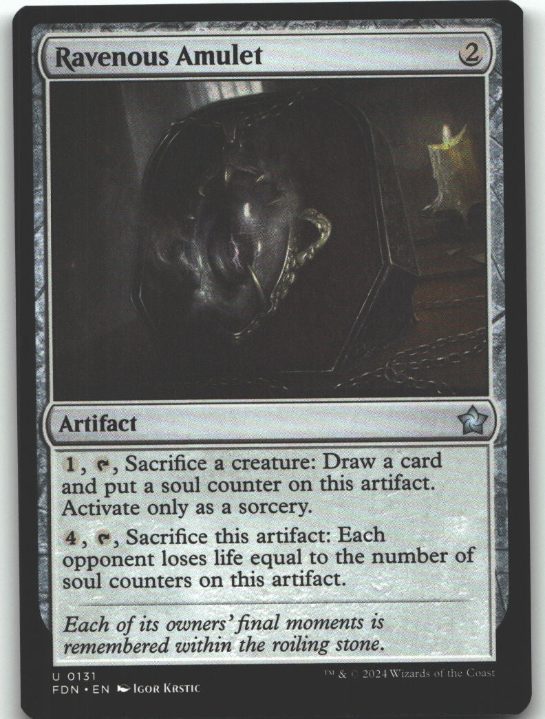 Ravenous Amulet