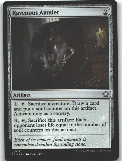 Ravenous Amulet