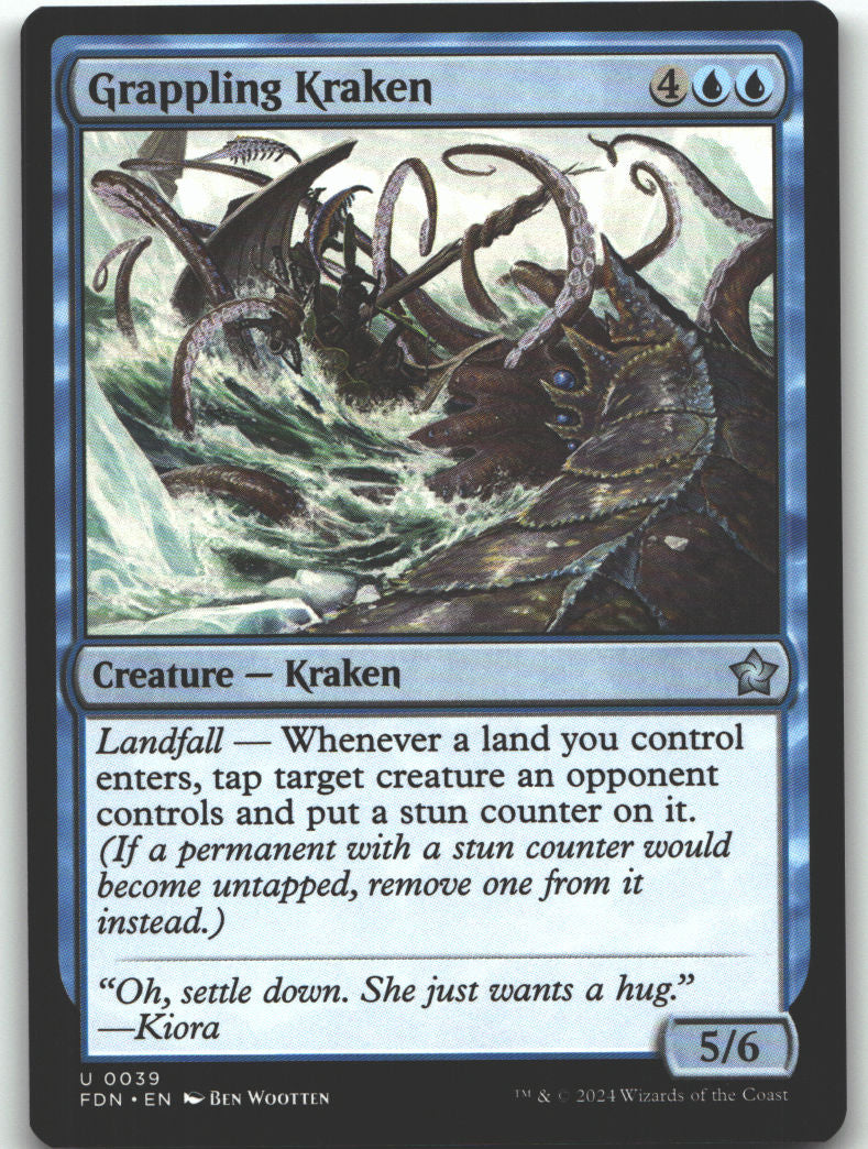 Grappling Kraken