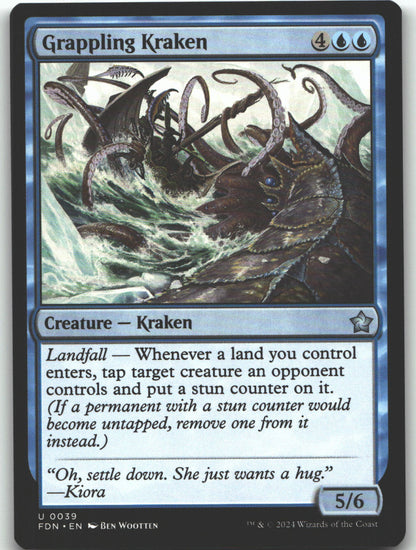 Grappling Kraken