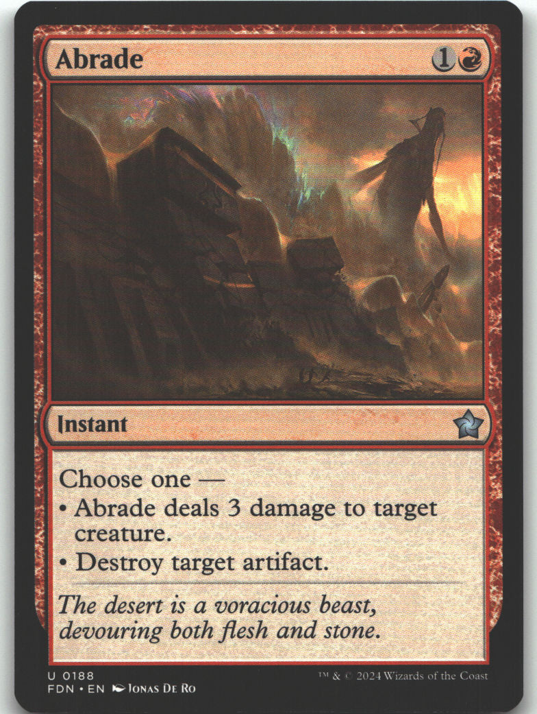 Abrade