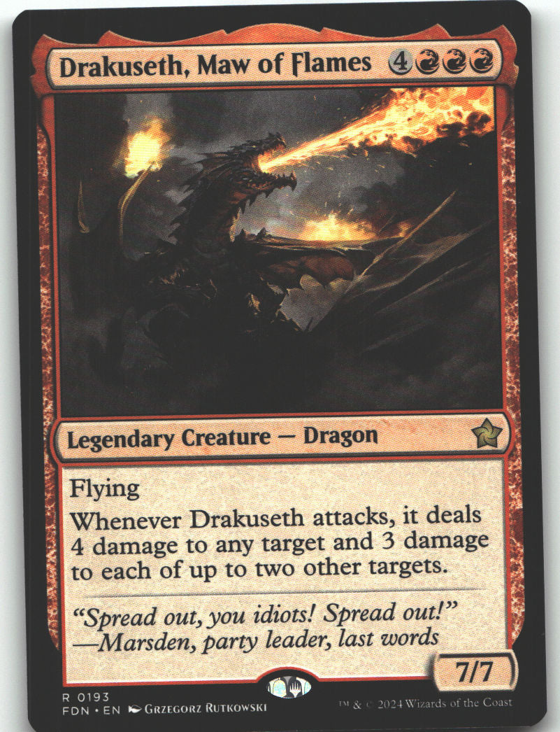 Drakuseth, Maw of Flames (0193)