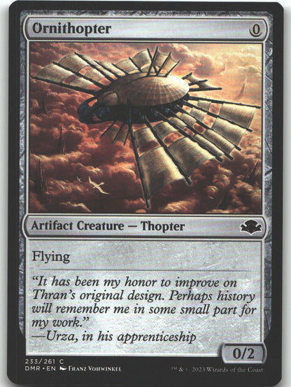 Ornithopter