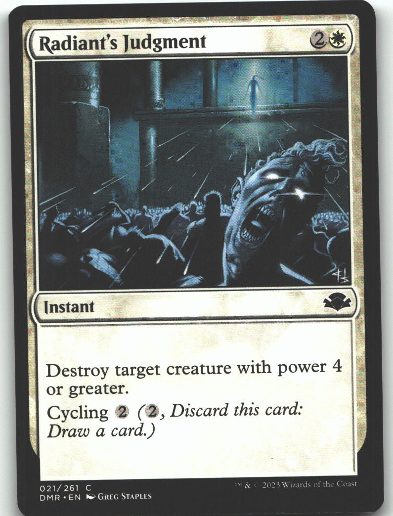 Radiant's Judgment