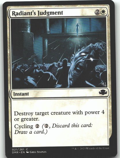 Radiant's Judgment