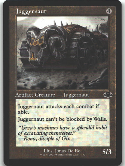Juggernaut (Retro Frame)