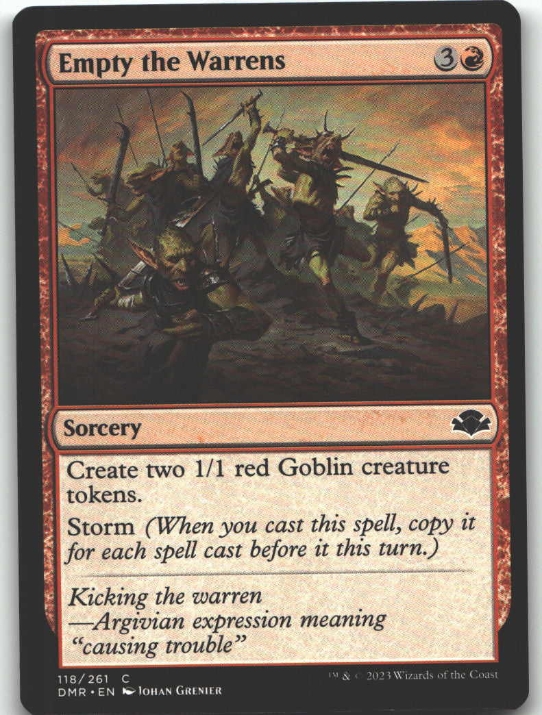 Empty the Warrens