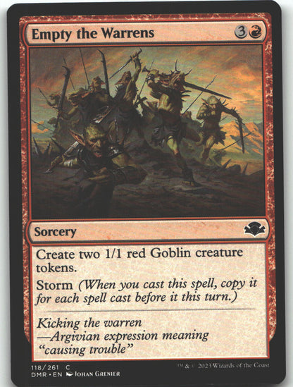 Empty the Warrens