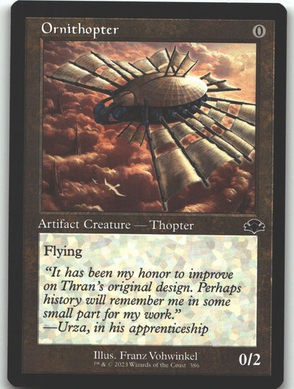 Ornithopter (Retro Frame)