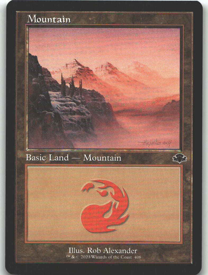 Mountain (408) (Retro Frame)
